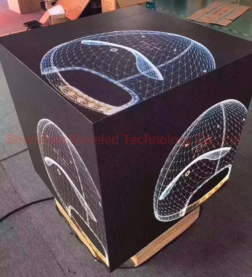 3D Fullcolor Interior Large Viewing Angle with Magnetic Modular Design P2.5 LED Display Cube Pantalla LED Screen