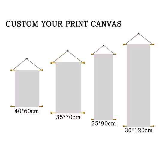 Poster de impressão em tela Moldura de madeira de pinho Tema de Natal Snow View Design Series LED Light Poster