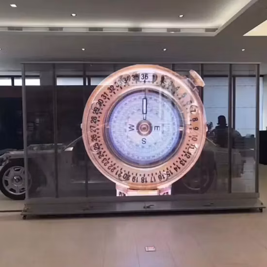 Tela LED criativa para exibição de vídeo Pantalla Tela LED flexível interna P3.91