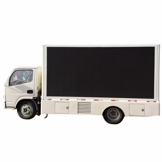 Carrinha de vídeo LED Ace hidráulica/carrinha de ecrã LED com palco dobrável
