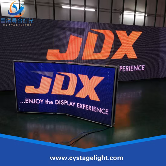 Tela móvel de LED/Publicidade/Tela LED dobrável de palco com caixa de voo